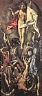 El Greco Canvas Paintings - The Resurrection